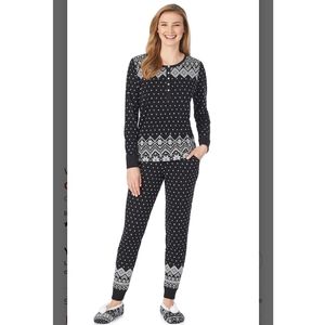 Cuddl Duds 3 piece pajama set